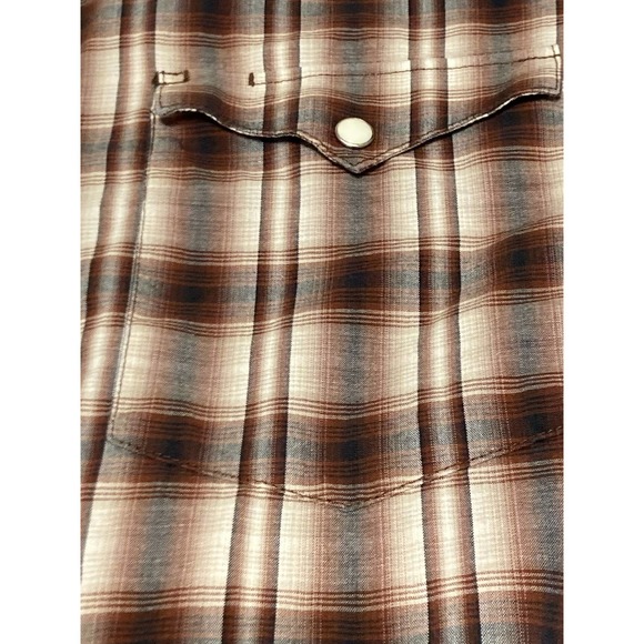 Rafter C Ranchwear Men's Short Sleeve Western Style Shirt Snap Buttons Size XXL - Picture 3 of 10